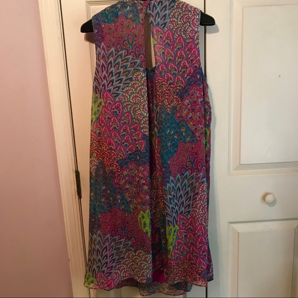 Sold‼️MSK Women’s Mini Sleeveless Dress Multi - Picture 7 of 8